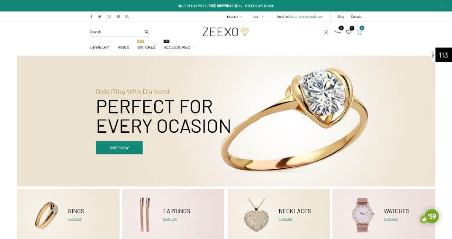 Zeexo - Multipurpose Shopify Theme