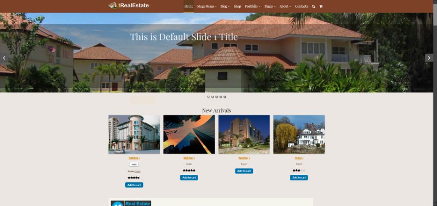 fRealEstate WordPress Theme